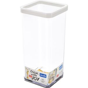 Rotho Vorratsdose Loft, aus Kunststoff, 1,5 Liter, transparent, luftdicht
