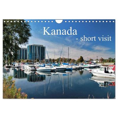 Kanada - short visit (Wandkalender 2027 DIN A4 quer), CALVENDO Monatskalender