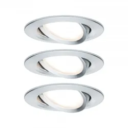 PAULMANN EBL Nova Coin 3stepdim rd schw LED 3x6W