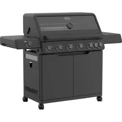 Rösle Gasgrill Allflame Hero 6 Stahl Schwarz