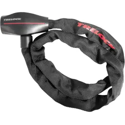 Trelock Kettenschloss BC 380 85 cm schwarz, rot
