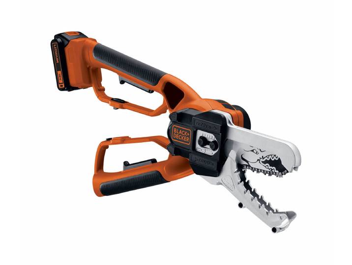 Black&Decker Alligator Akku-Astschere mit Akku + Ladegerät