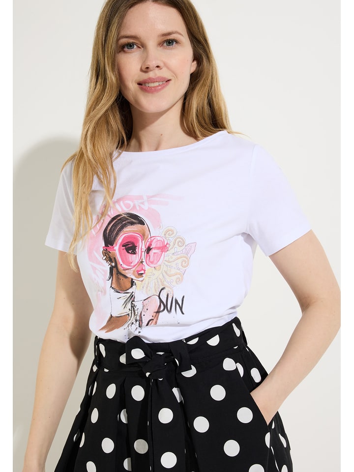 More & More Shirt in Weiß - 34