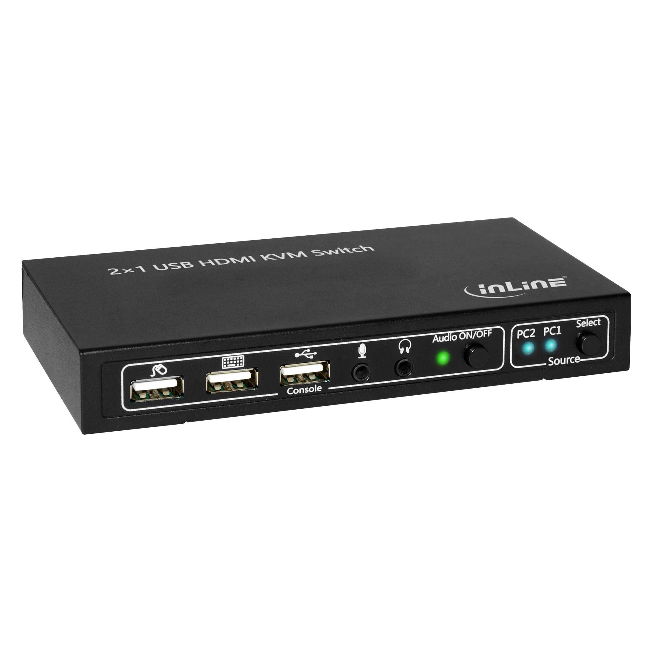 InLine KVM Desktop Switch (62602I)