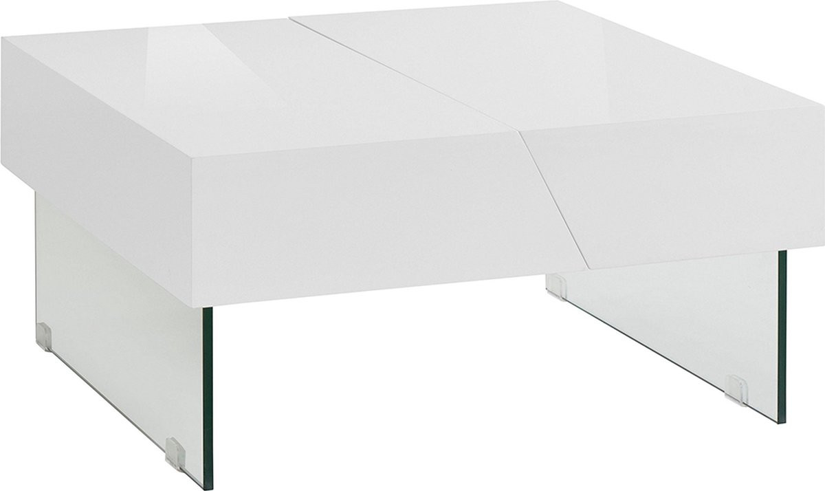 Uitschuifbare Salontafel Freya Wit