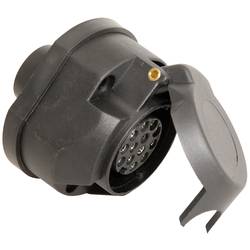 HP Autozubehör 28253 Anhänger-Steckdose [Stecker 15polig - Steckdose 13polig] Kunststoff