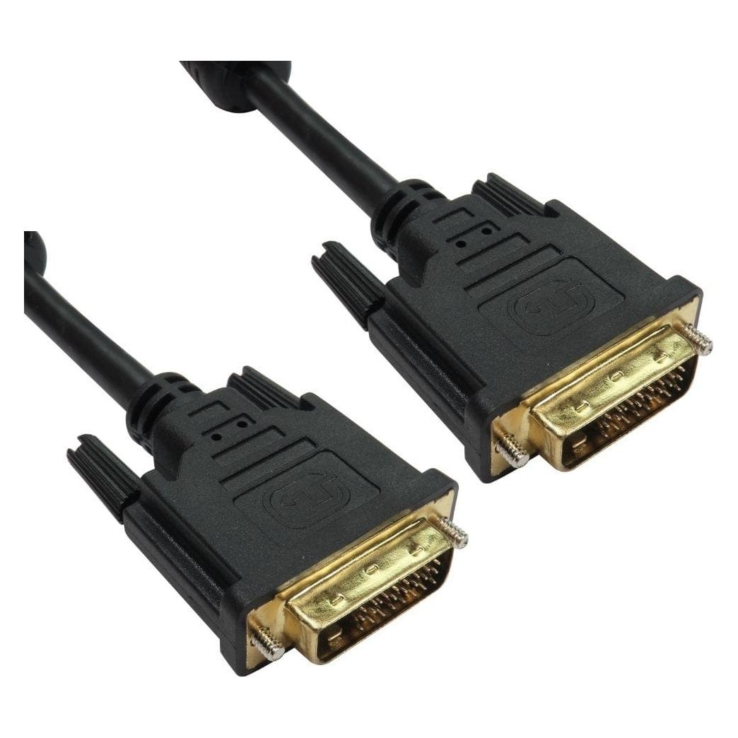 Cables Direct 3mtr Black Dvi-D Dual Link M-M (3 m) (99DVDUAL-203)