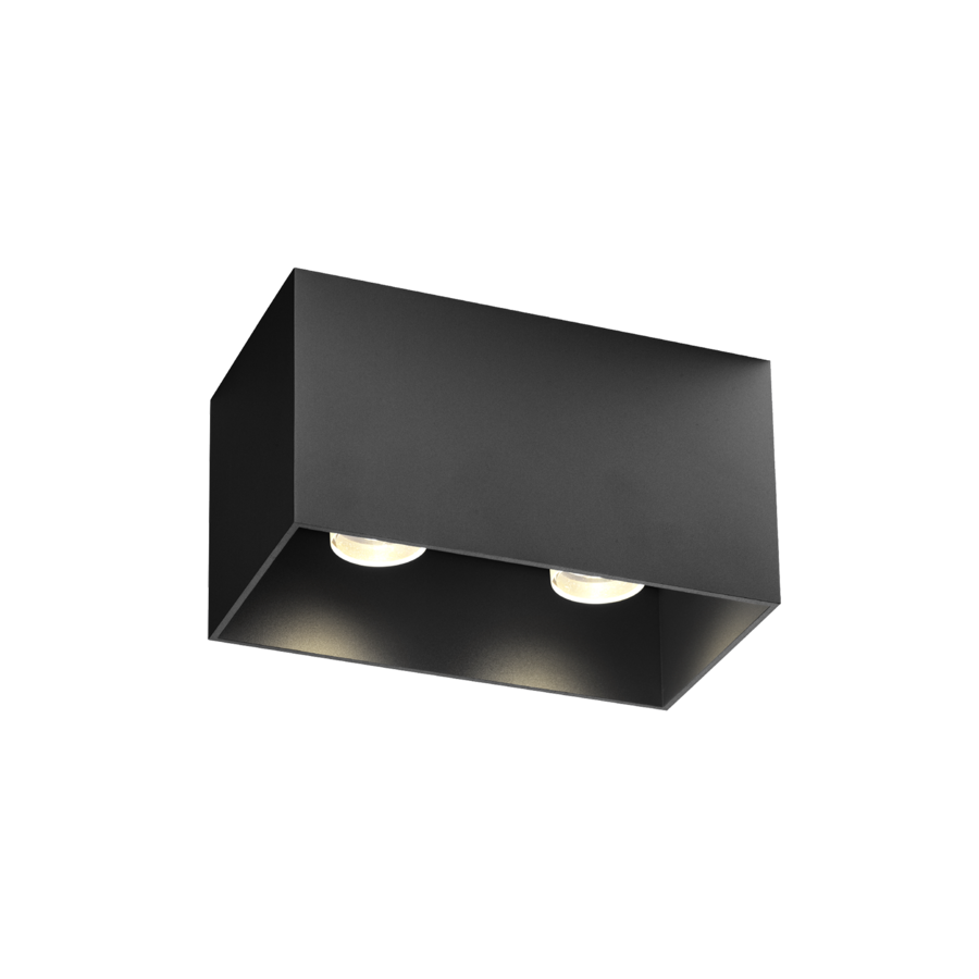 Wever & Ducré Downlight BOX CEILING SURF 2.0 PAR16 schwarz 146220B0 5404037304349