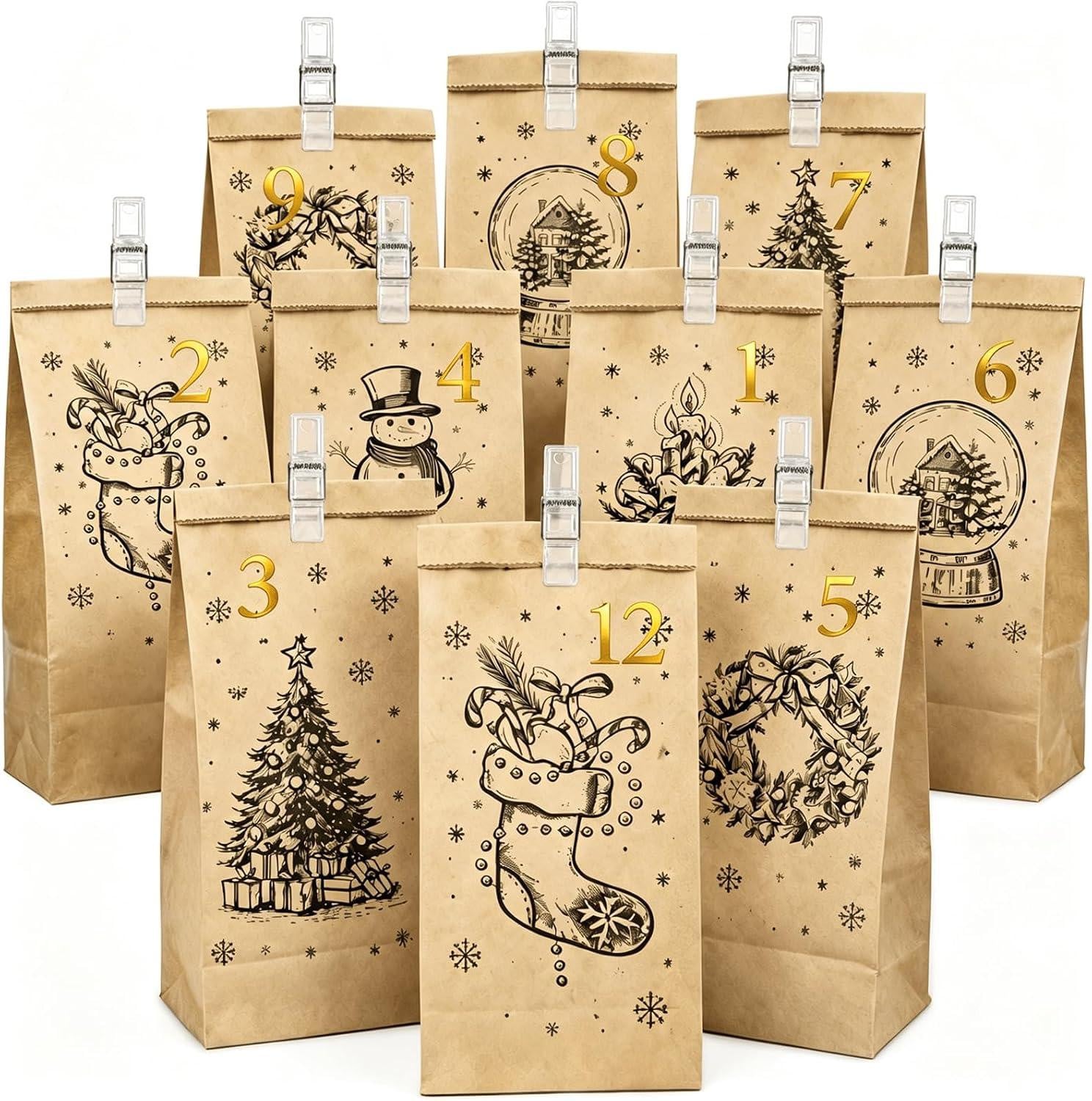 oCreon Adventskalender voor volwassenen om zelf te vullen