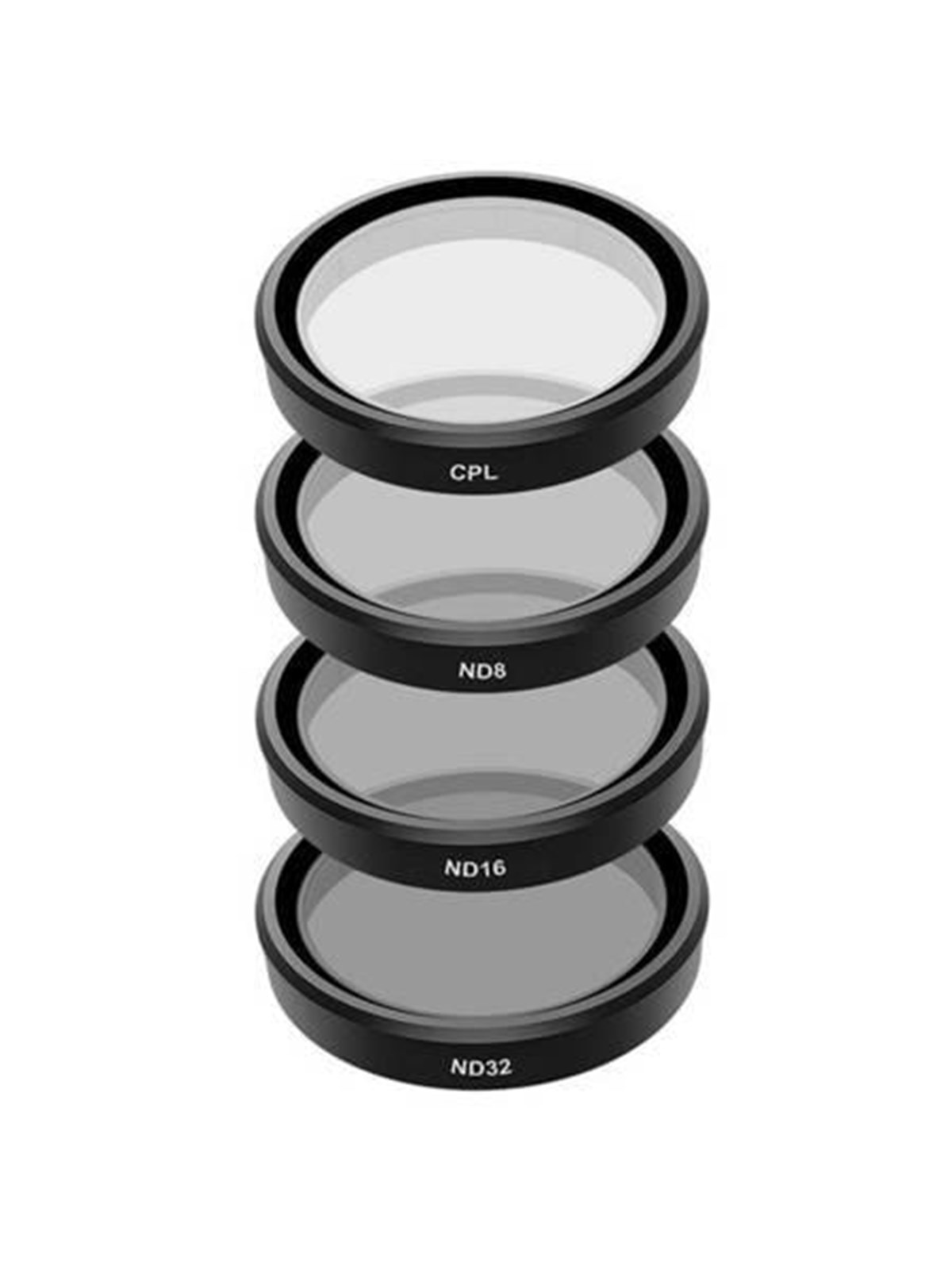 TELESIN Filter set CPL/ND8/ND16/ND32 for DJI Action 3 / 4