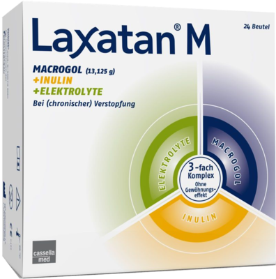 MCM KLOSTERFRAU Vertr. GmbH LAXATAN M Granulat z.Herstell.ein.Susp.z.Einn. 24 St 12730436