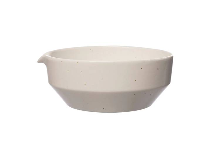 ERNST Pot avec bec verseur Ernst blanc nature H7 cm Ø17 cm