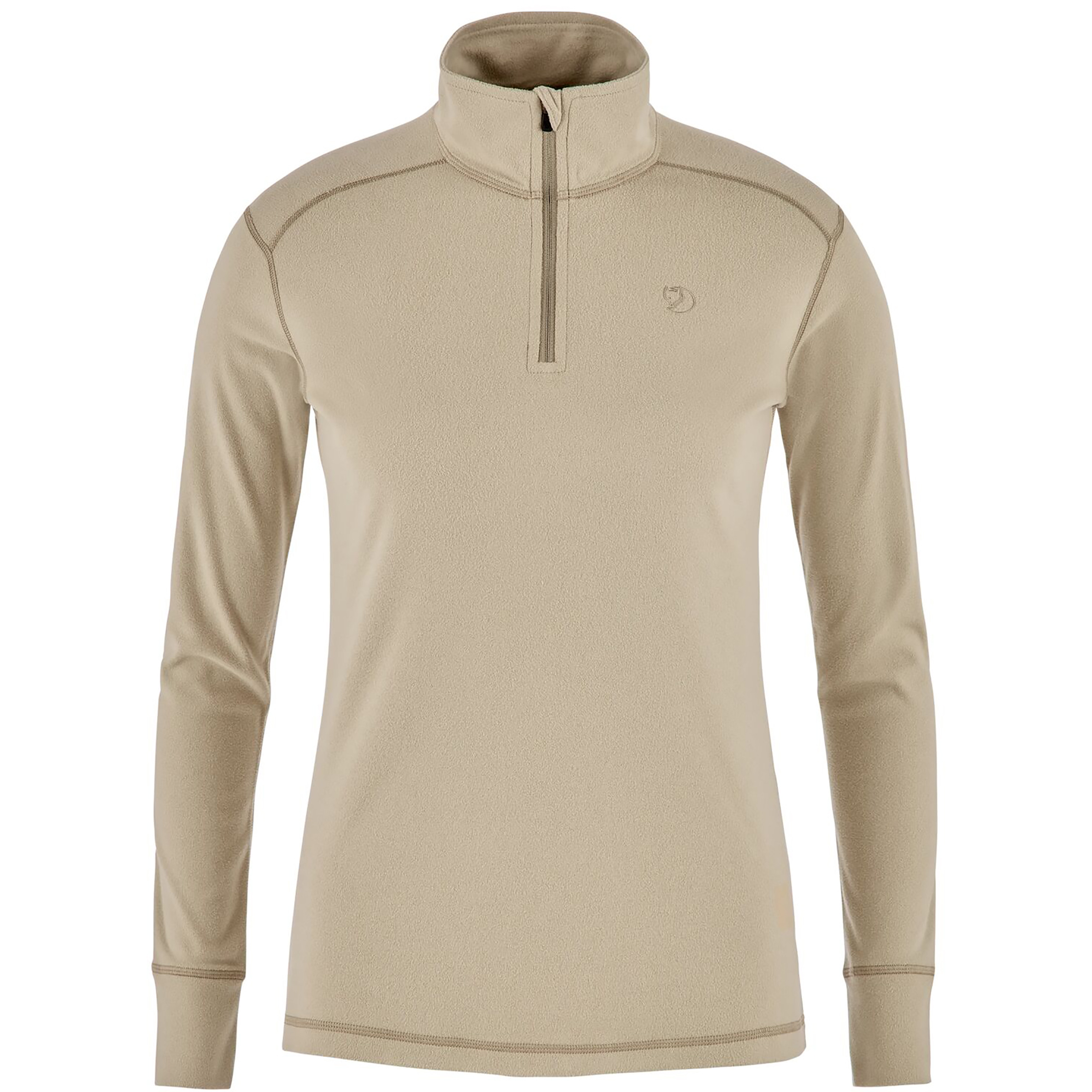Fjällräven Skare Half Zip Damen Longsleeves beige Größe XS Camping Atmungsaktiv