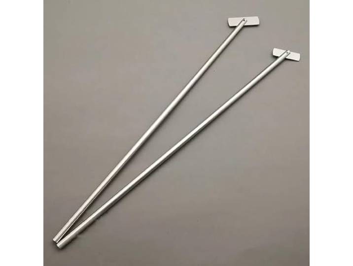 Edelstahl-Rührpaddel for Labormischer und Mixer, 1 Stück(20x6x250mm)