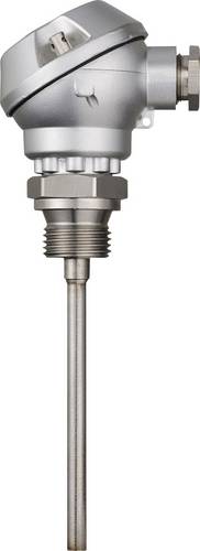 Jumo Temperatursensor Fühler-Typ Pt100 -50 bis 400°C Fühler-Länge 150mm Fühlerbreite 6mm
