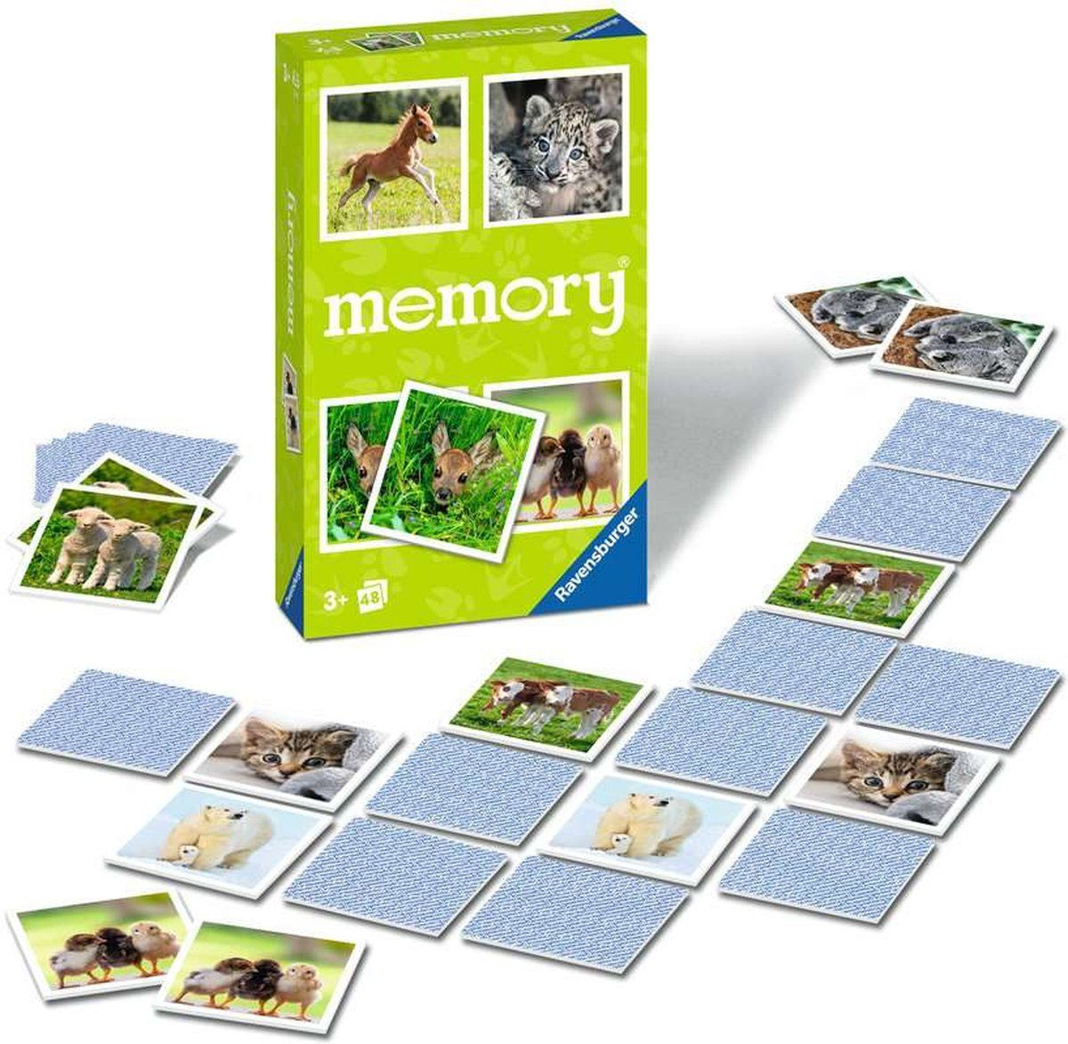 Ravensburger Jonge Dieren Memory Geheugen en concentratiespel