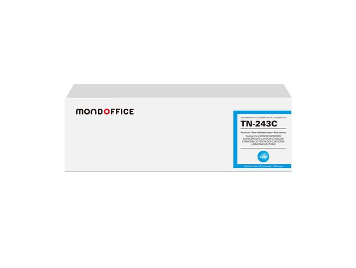 MONDOFFICE Toner compatible BROTHER TN243 - Cyan