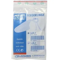 FINGERLING Nappaleder Gr.3 m.Bindeband 1 St