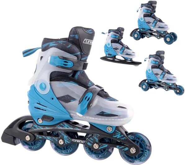 Inliner Kinder FunActiv Adapt 4in1 (Schwarz - 35-38)