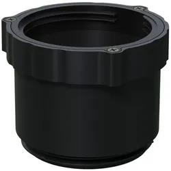 Karle & Rubner TERRACON Adapter für Terrassenlager, Polypropylen schwarz, 80 mm hoch