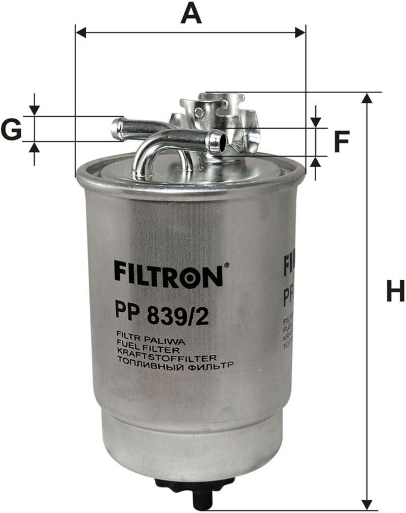 Filtron Filtro carburante PP839/2