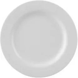 Rosenthal Frühstücks-Teller 22cm Fahne, Teller, Weiss