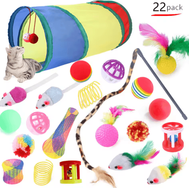 Inspire Picks Play Paws 1224 Piece Interactive Cat Toy Variety Set 22pack 2