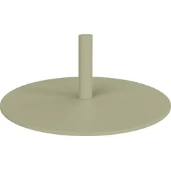 Runder Sockel für Lampenmast Grün