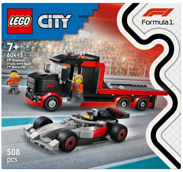 Lego CAMIAO F1 CARRO AUDI 60493