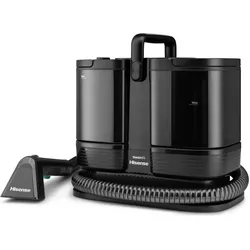 Hisense HSSC07A, Polsterreiniger + Teppichreiniger, Schwarz