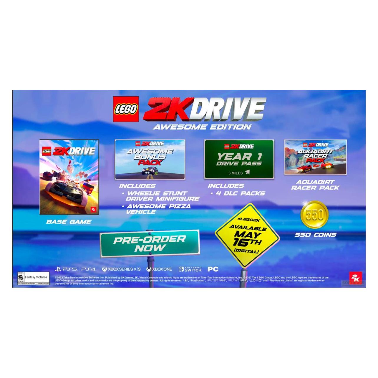 2K Games Lego 2K Drive - Awesome Edition (Xbox Series X, DE) (8292)