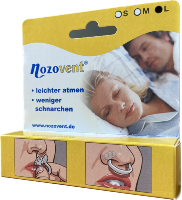 OPTIMA Pharmazeutische GmbH NOZOVENT large Nasenklammern 2 St 09233326
