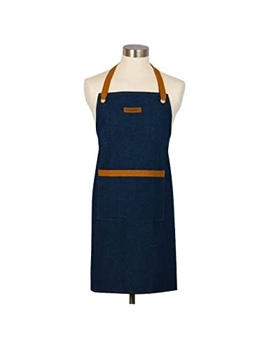 Le Creuset Schort Denim Donkerblauw 80 x 70 cm