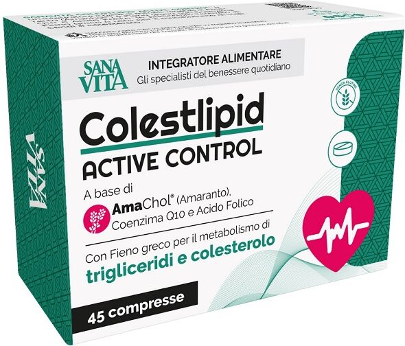 PALADIN PHARMA SpA Sanavita Colestlipid Active Control, 45 Compresse