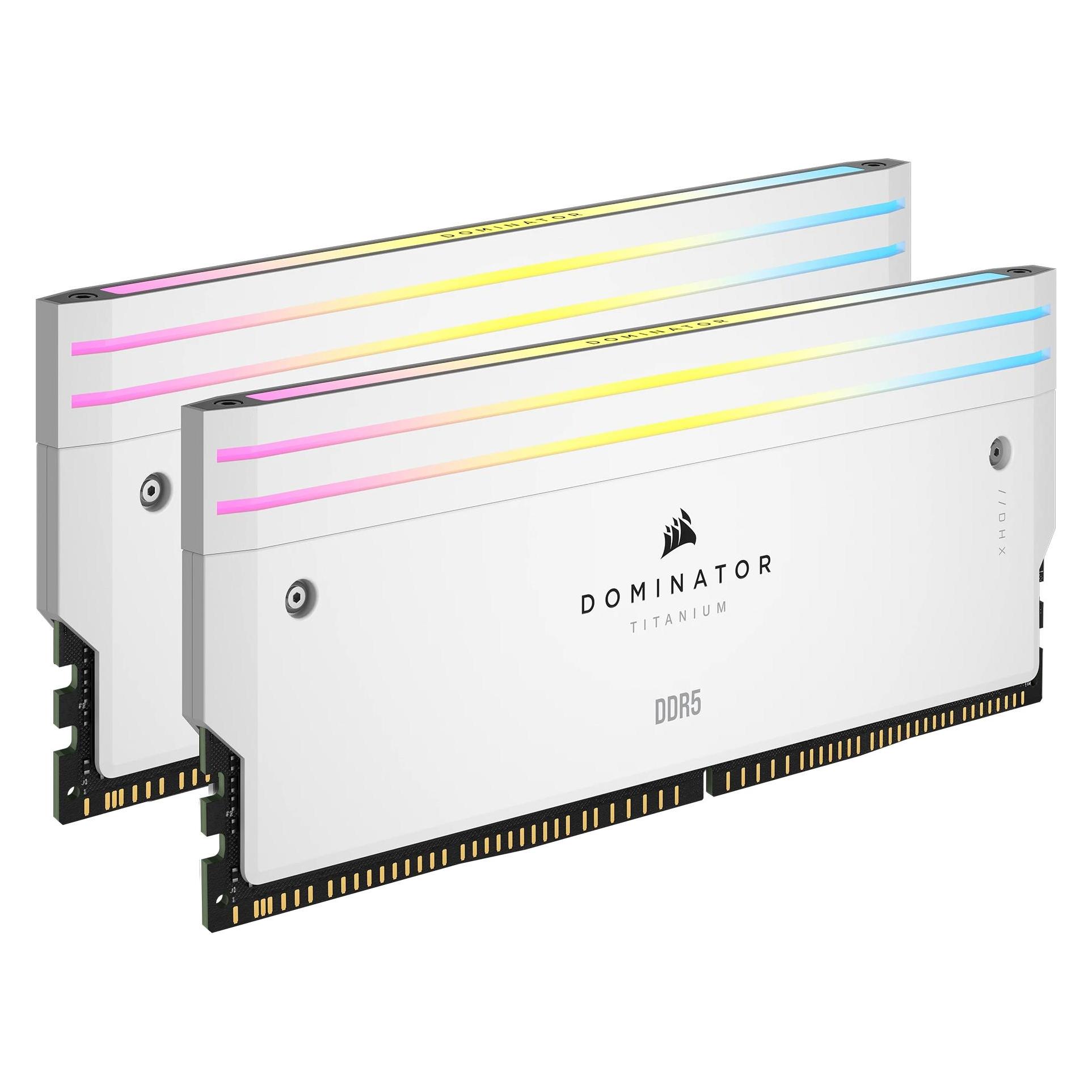 Corsair Dominator Titanium Lighting Enhancement Kit (Mehrfarbig, RGB, Weiss) (CMPLEKIT2W)