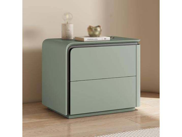 LSAfhDYG Nachttisch, Nachttisch for Schlafzimmer(Green,50x40x50cm)