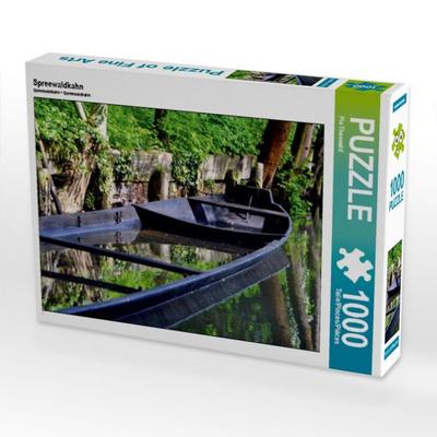 CALVENDO Puzzle Spreewaldkahn | 1000 Teile Lege-Größe 64 × 48 cm Foto-Puzzle für glückliche Stunden
