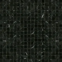Premium Mosaic Stone Steinmosaik schwarz 30x30 cm poliert STMOS15BKP