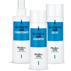 Ellen Wille Pflegeset für Kunsthaar Perücken Shampoo Balsam Conditioner 200 ml