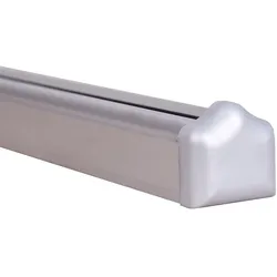 KAHRS Solid Alu-Universalleiste, Silbergrau, 4,0x3,15 cm