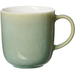 6er-Set Ritzenhoff & Breker Kaffeebecher Borneo Ø 9 cm Steinzeug Grün