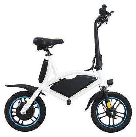 Elektrisches Laufrad FLYBLADE C147, 14 Zoll, 350W, Reichweite 25 km, Halterung für Smartphone, Weiß