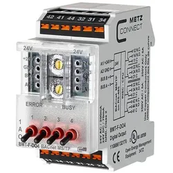 Metz Connect, Systemstromversorgung, Metz 110886132170 BMT-F-DO4 BACnet MS/TP