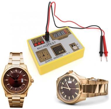 Everyday Crate Precision Quartz Watch Movement & Battery Tester With Daily Error Measurement Precision Quartz Watch Movement & Battery Tester With Daily Error Measurement