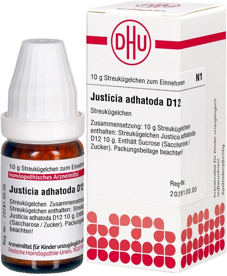 DHU Justicia Adhatoda D12 Globuli