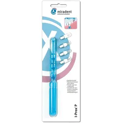 Miradent Spitzbürsten-kit I-Prox P blau transparent 1 St