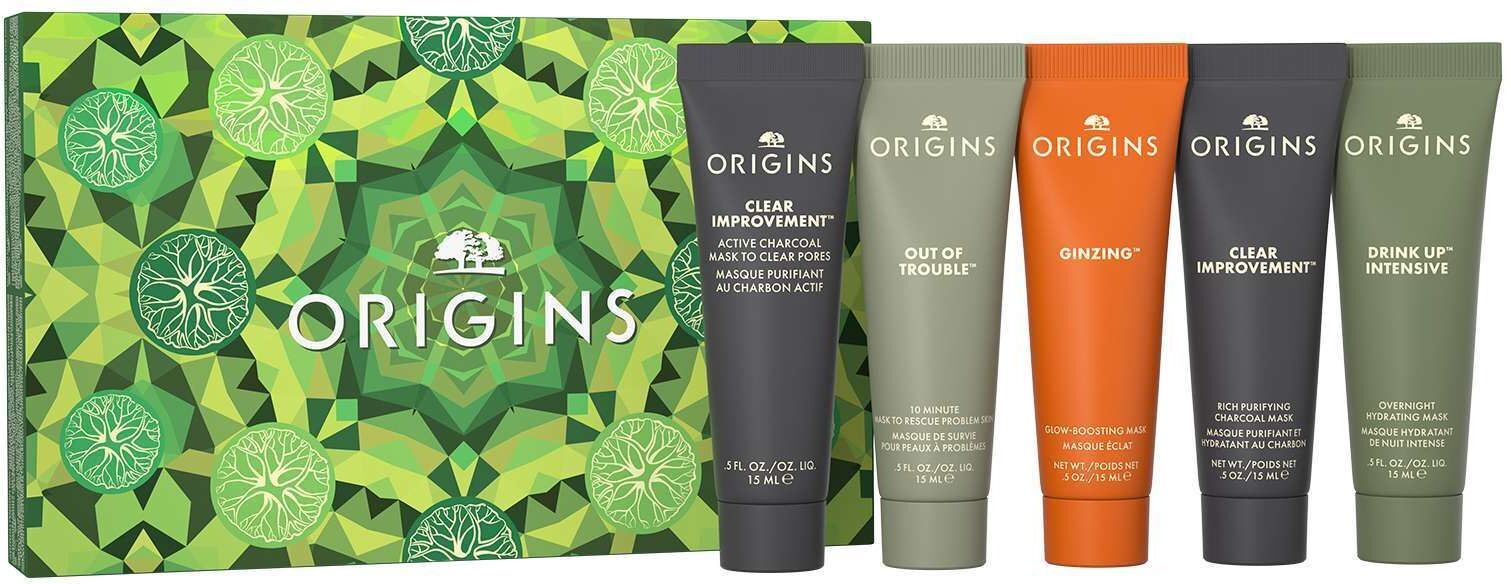 Origins Hs24 Five Mini Masks 15+15+15+15+15 ml Kombipackung