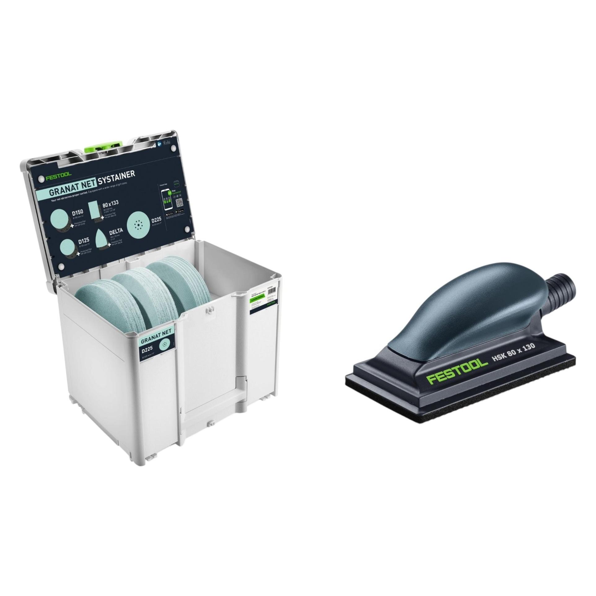 Festool Schleifmittel-Systainer³ D225 GR NET HSK-A SYS-P (579369)