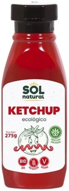 Sol Natural Ketchup Sem Glúten Bio Vegan 275g