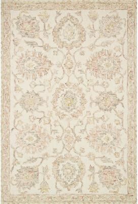 Alexander Home Annabelle Botanical Vineyard Hand-Hooked Wool Rug